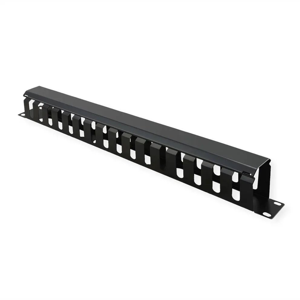 Value Piastra Gestione Cavi 40X40Mm Black