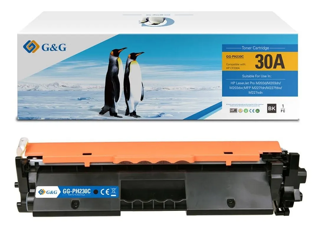 Cartuccia toner nero generico G&G HP CF230A - Sostituisce 30A