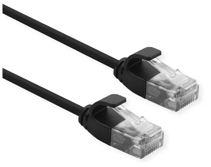 Roline Utp Data Center Patch Cord Cat.6A (Class Ea) Lsoh Slim 3 M Nero