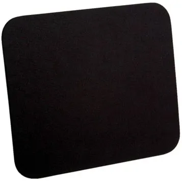 Tappetino Mouse Pad Nylon Nero 250*215*5Mm