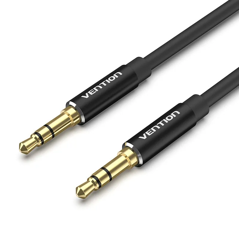 Vention BAXBH cavo audio 2 m 3.5mm Alluminio Nero