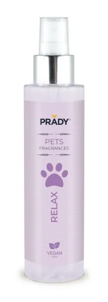 Profumo per animali Prady Relax - Flacone da 150 ml - Spray