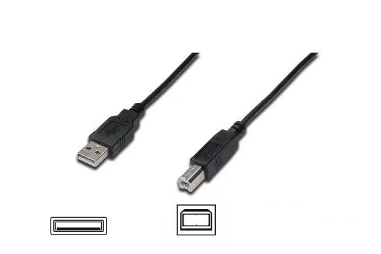 Cavo Usb 2.0 A-B 3Mt M/M Bg Digitus