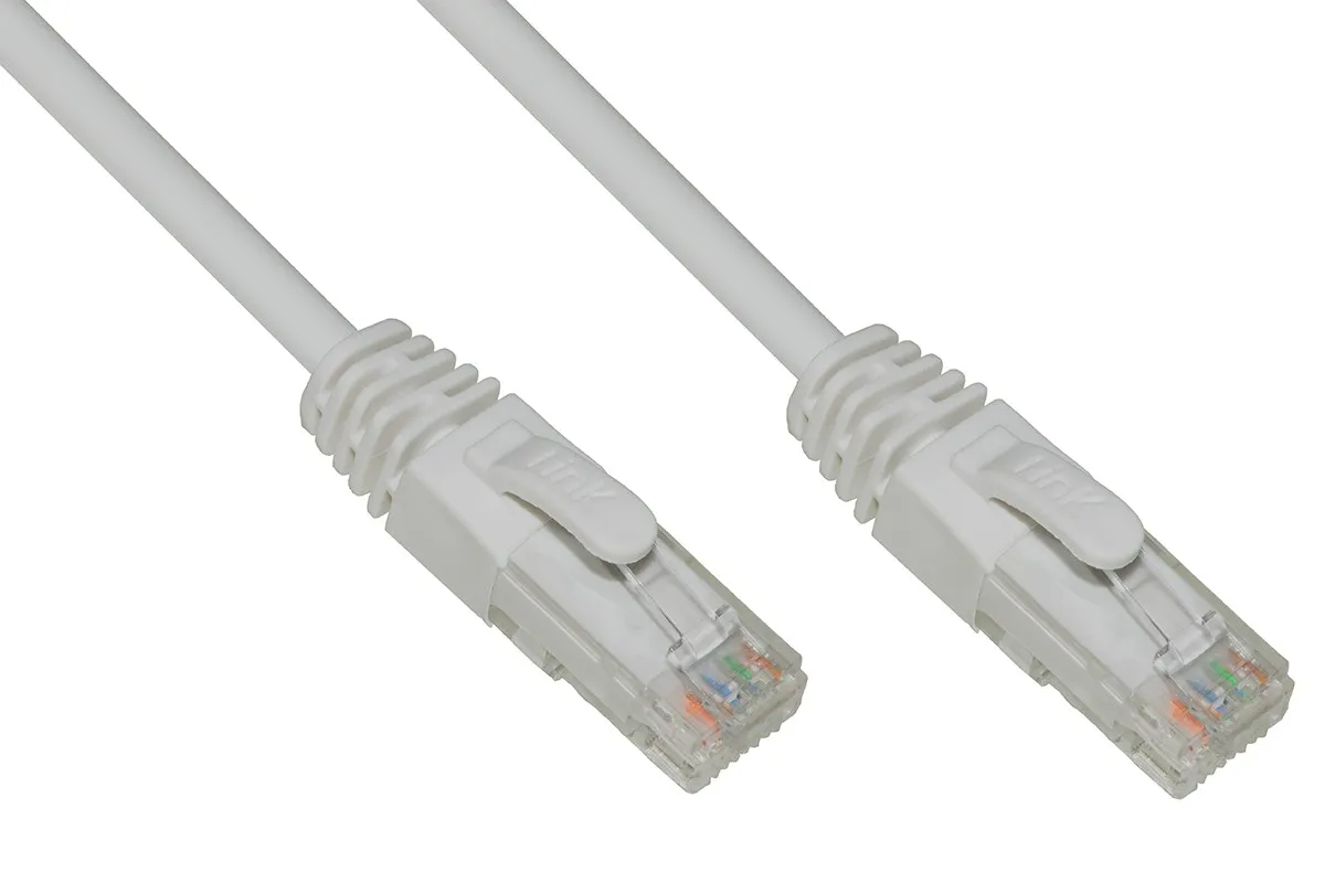 Cavo Rete Categoria 6A Non Schermato Utp Awg24 Colore Grigio Halogenfree Mt 05