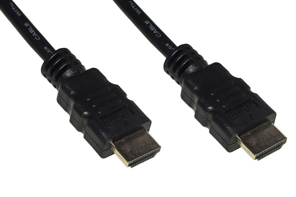 Cavo Hdmi® 4Kx2K Per Pc Notebook Hdtv Ecc Contatti Dorati Mt 05 Colore Nero