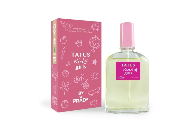 Prady Tatus Kids Colonia per bambine - Flacone da 90 ml - Spray