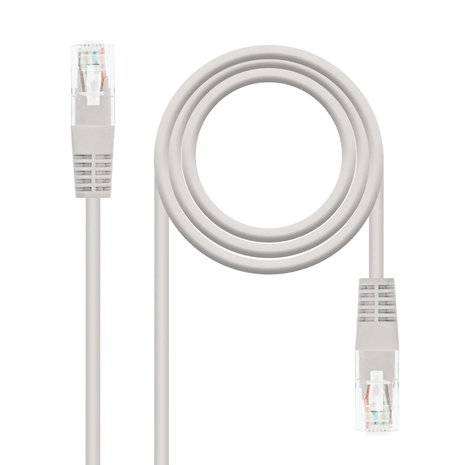 Nanocable 10.20.1302 cavo di rete Grigio 2 m Cat6 U/UTP (UTP)