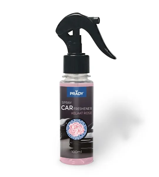 Deodorante per auto Prady Kelaat Rose - Flacone da 100 ml - Flacone spray