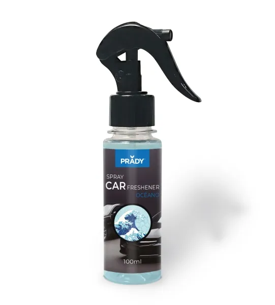 Deodorante per auto Prady Ocean - Flacone da 100 ml - Flacone spray
