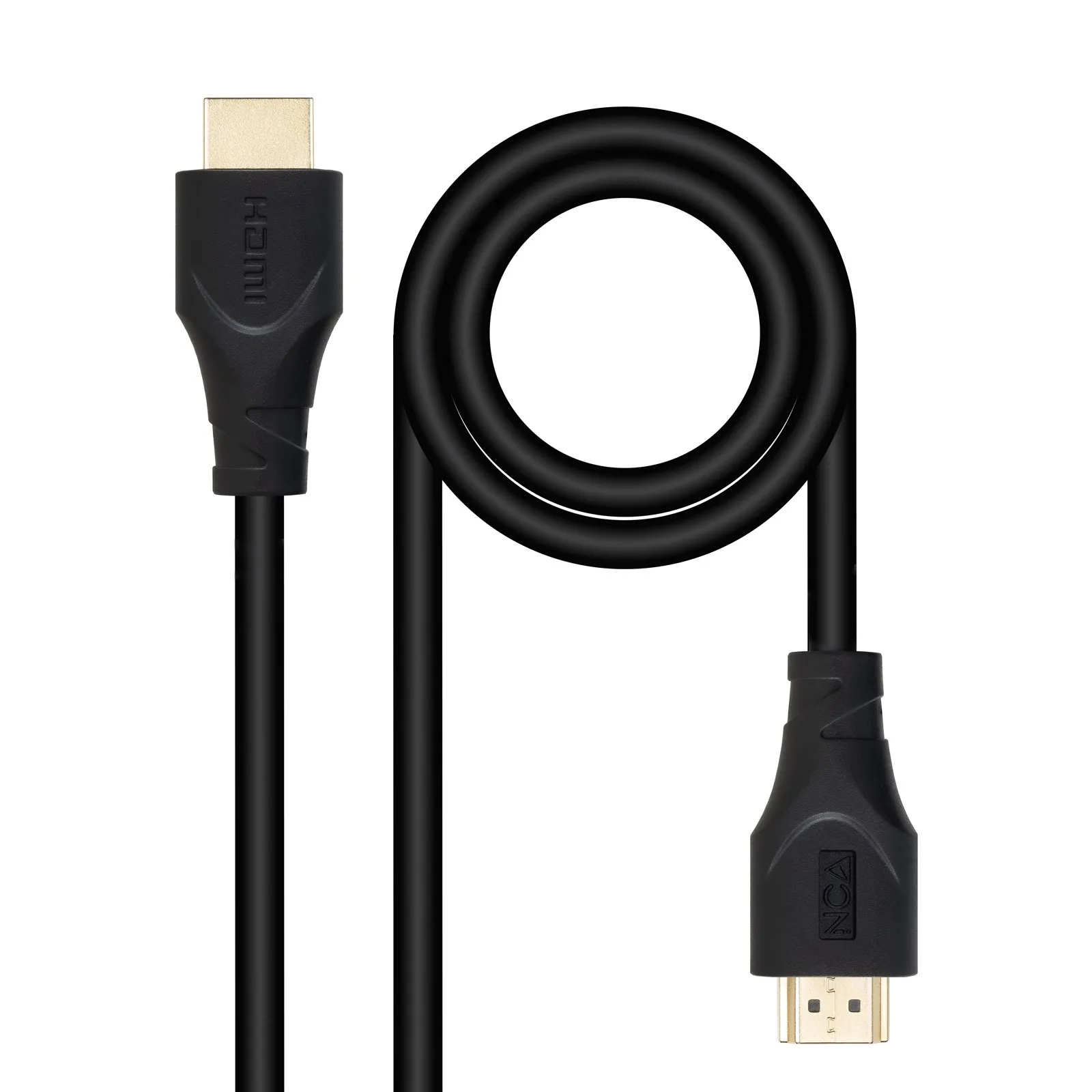 Nanocable 10.15.4702 cavo HDMI 2 m HDMI tipo A (Standard) Nero