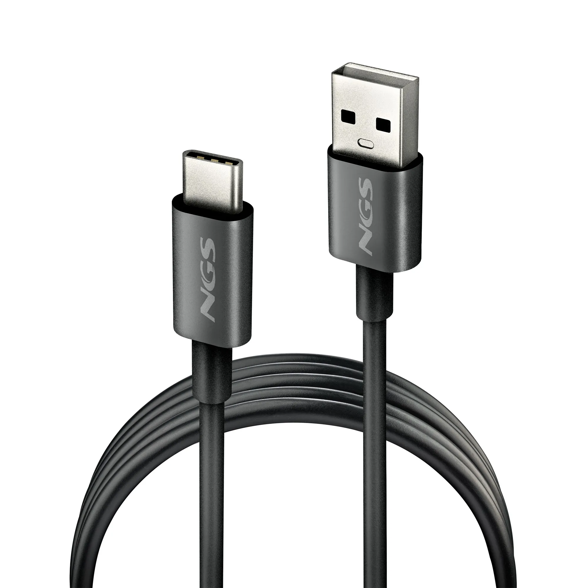 NGS ZYRO-AC cavo USB USB 2.0 1 m USB A USB C Nero