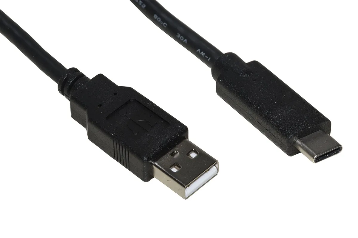Cavo Usb 2.0 A Maschio Usbc® Mt 03 Colore Nero