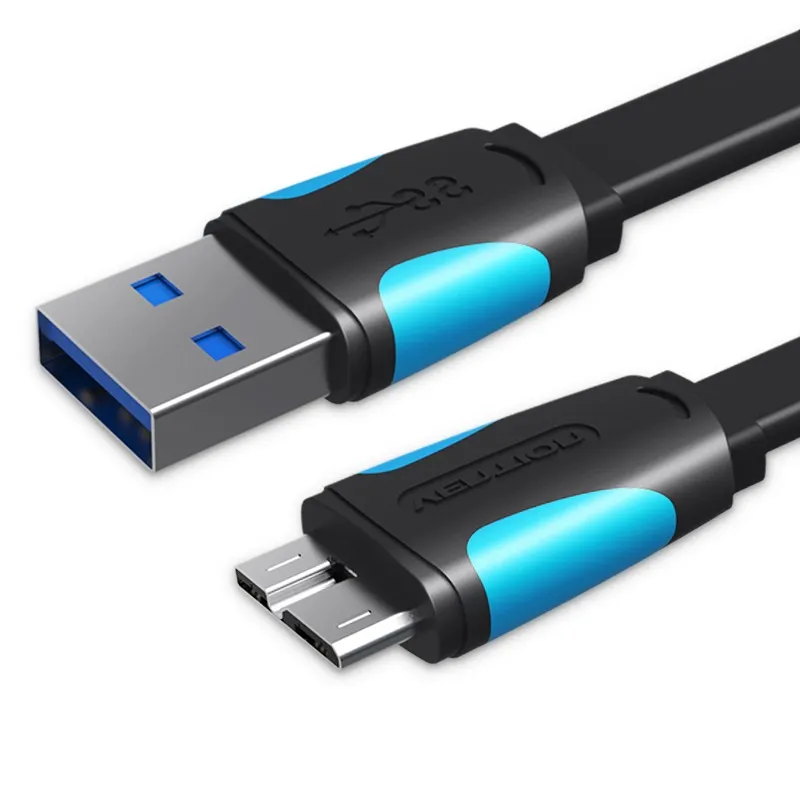 Vention VAS-A12-B025 cavo USB USB 3.2 Gen 1 (3.1 Gen 1) 025 m USB A Micro-USB B Nero