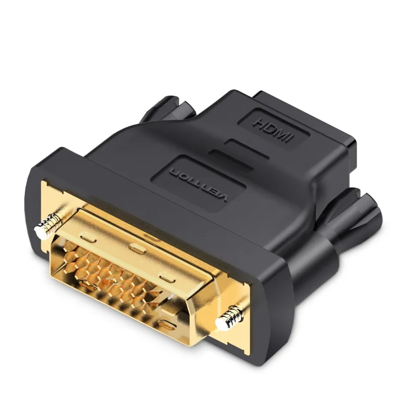 Vention ECDB0 adattatore per inversione del genere dei cavi DVI(24+5) HDMI Nero