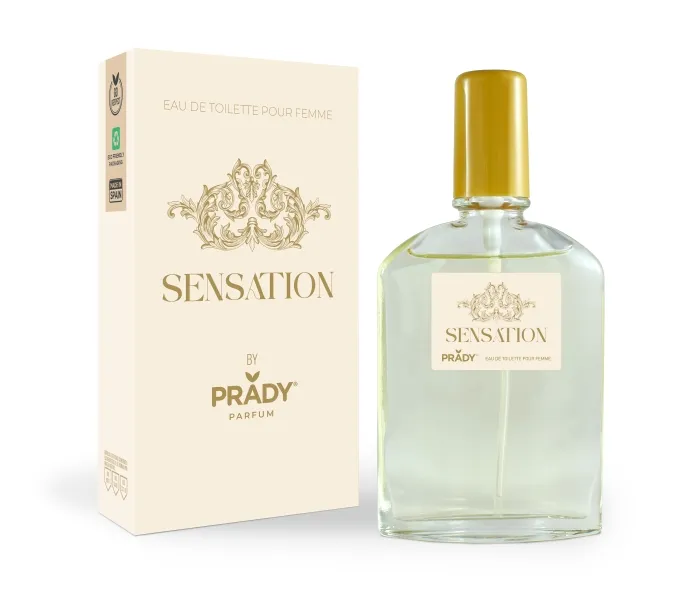 Prady Sensation - Colonia da donna - Flacone da 90 ml - Flacone spray