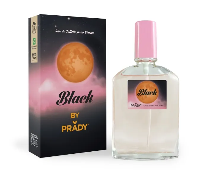 Prady Colonia da donna nera - Flacone spray da 90 ml