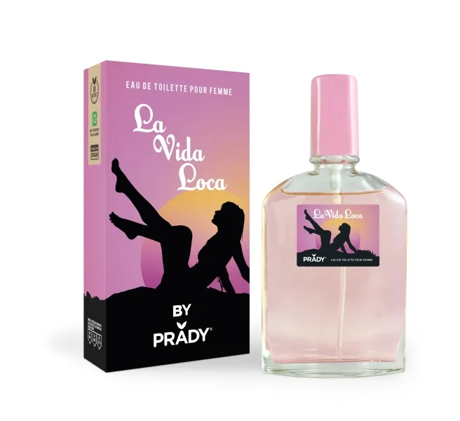 Prady Profumo da donna La Vida Loca - Flacone spray da 90 ml