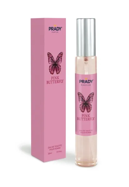 Prady Pink Butterfly - Flacone spray da donna - Flacone da 33 ml