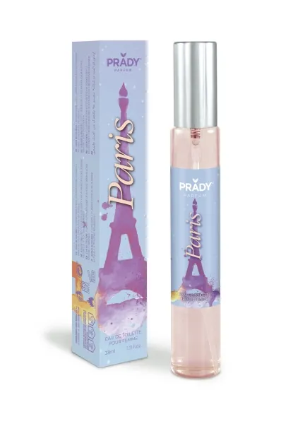 Prady Paris Eau de Cologne da donna - Flacone spray da 33 ml