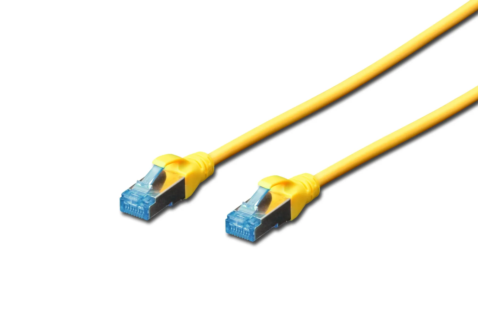 Cavo Rete Cat 5E Schermato Sf/Utp Colore Giallo Mt 1 Digitus