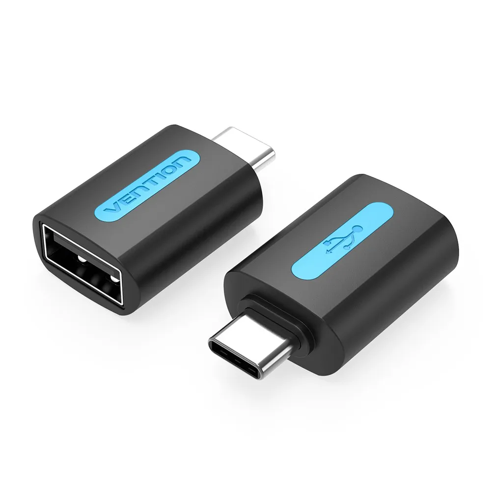 Vention CDTB0 adattatore per inversione del genere dei cavi USB C USB A Nero