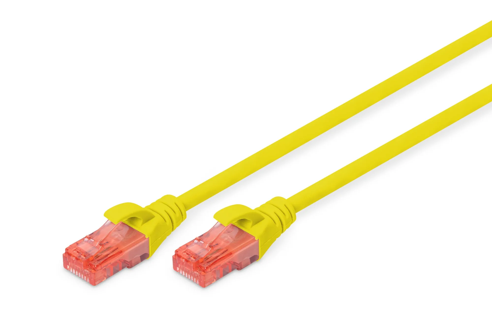 Cavo Rete Utp Cat 6 Non Schermato Mt 2 Giallo