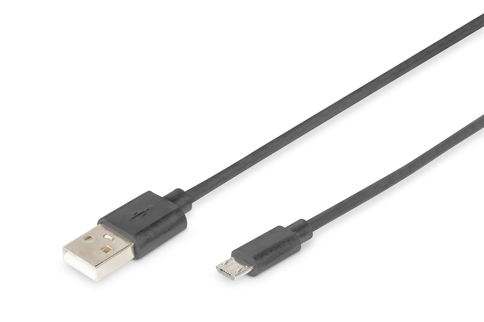 Cavo Di Connessione Usb - Micro Usb B - Lunghezza Mt. 1 Non Schermato