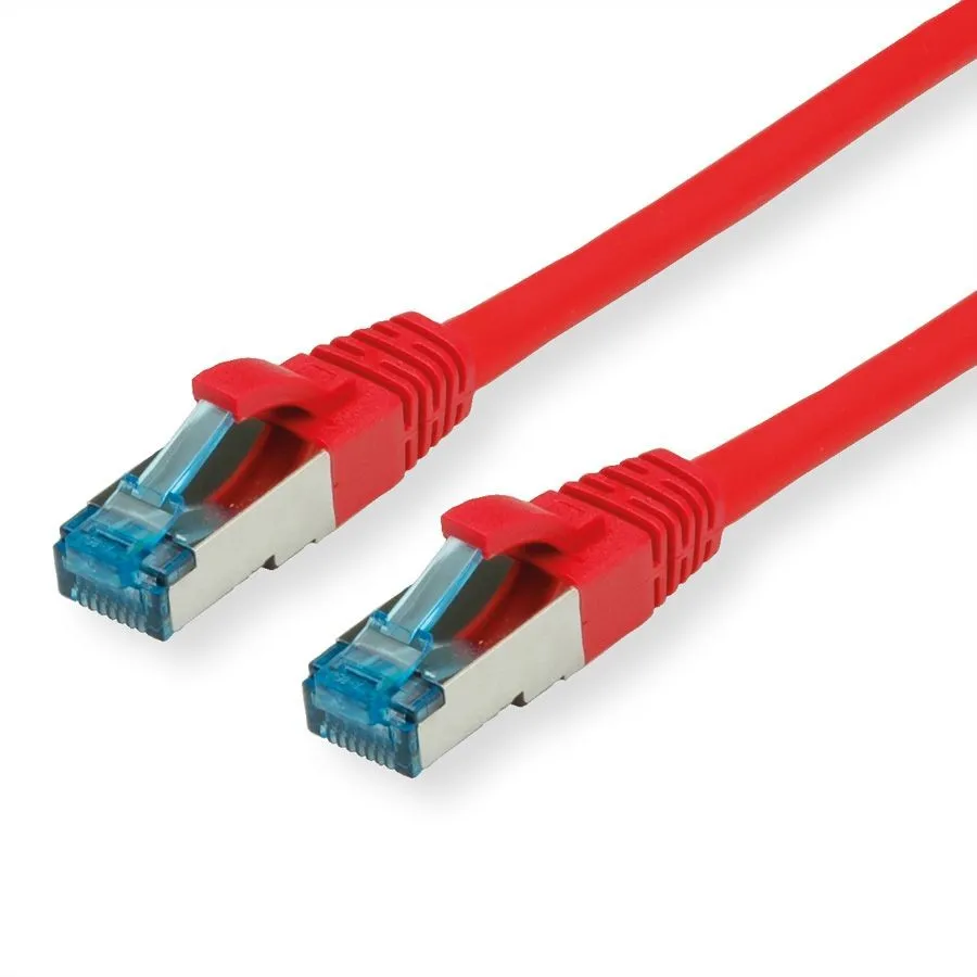 Value Cavo S/Ftp (Pimf) Patchcord Cat 6A Class Ea Rosso 15M