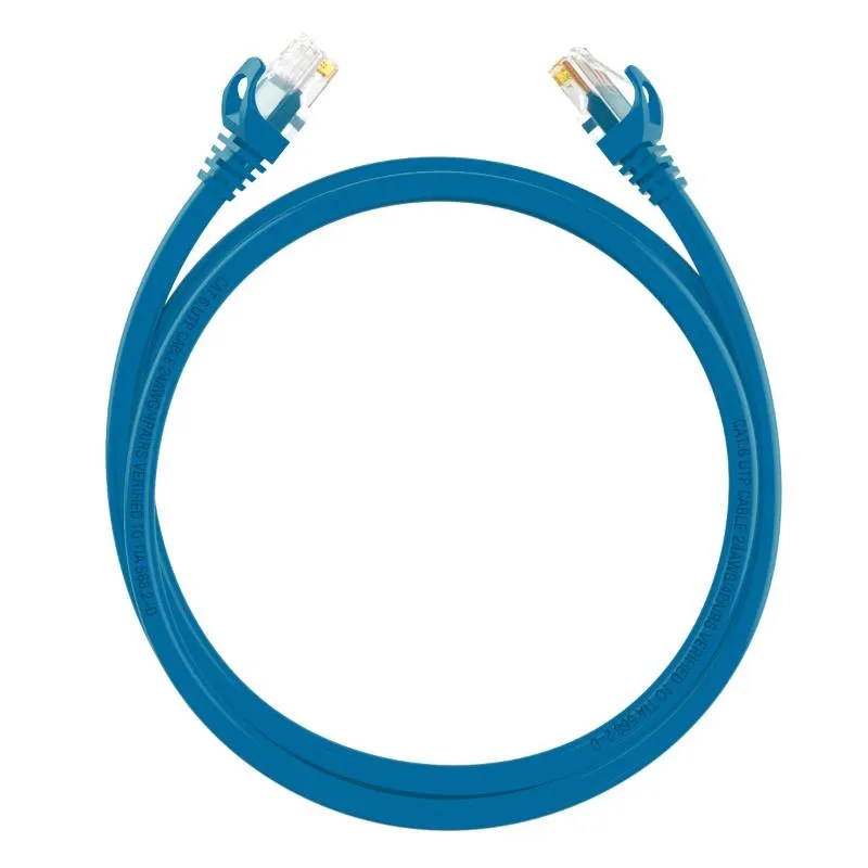 HIKVISION CAVO PATCH CORD CAT6 U/UTP 24AWG CU PVC SHEATH 30U BLU 1M