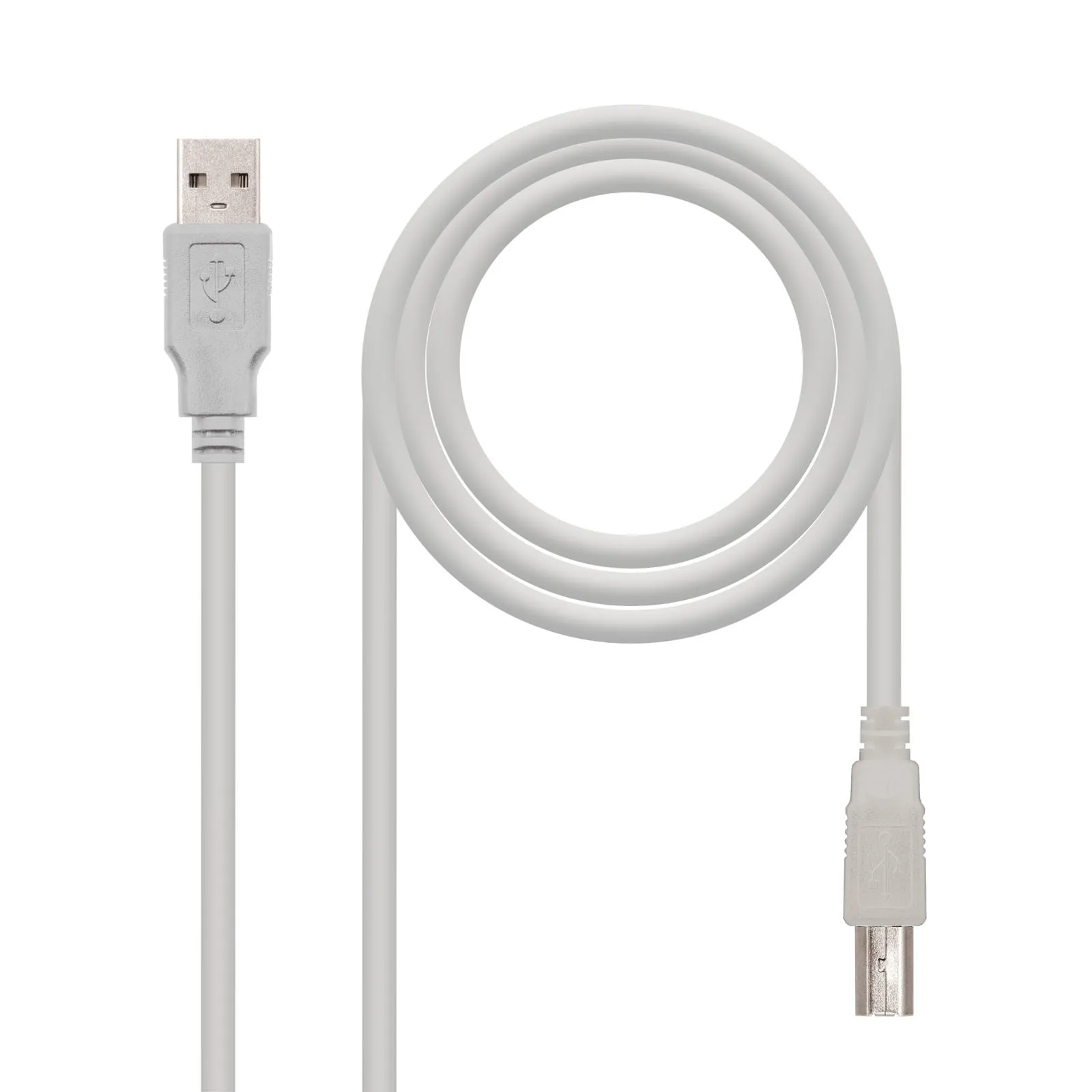Nanocable 10.01.0104 cavo USB 3 m USB 2.0 USB A USB B Beige