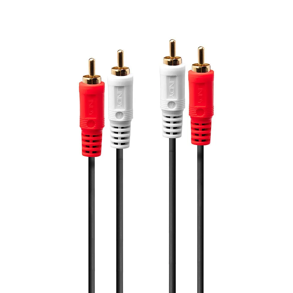 Lindy Cavo Audio Stereo 2X Rca Maschio/Maschio 1M