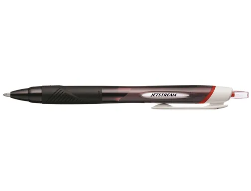 Penna a sfera retrattile Uni-ball JetStream Sport SXN-150E - Punta a sfera da 1 mm - Inchiostro pigmentato resistente all acqua e alla luce - Asciugatura istantanea - Rosso