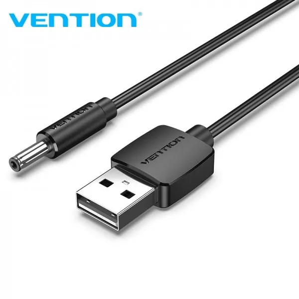 Convertitore Vention USB maschio a DC 35 mm maschio - 15 m - Colore nero