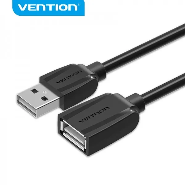 Cavo di prolunga Vention da USB 2.0 maschio a USB femmina - 05 m - Nero