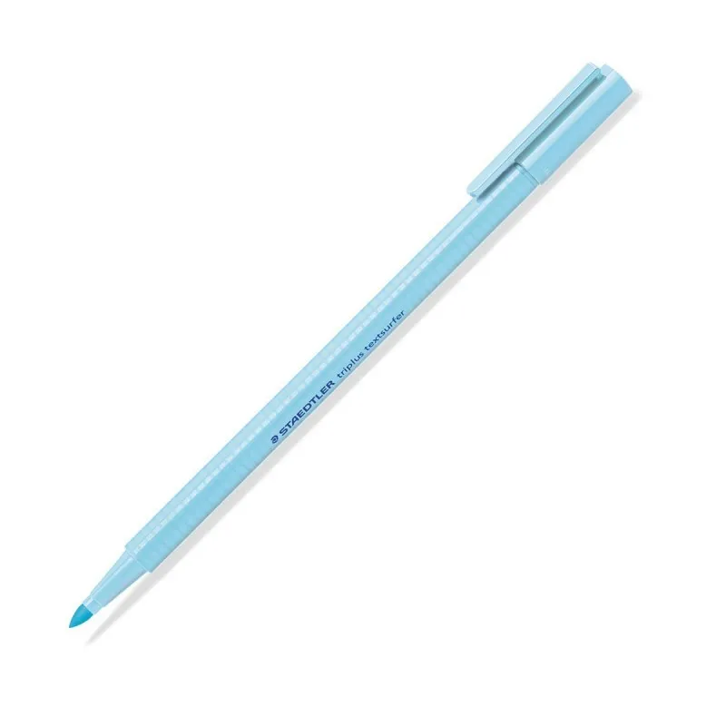 Staedtler Triplus Textsurfer 362 Pennarello fluorescente - 1 punta a scalpello - 5 mm circa - Inchiostro a base d acqua - Colore blu cielo