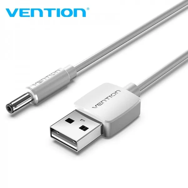 Cavo convertitore Vention USB maschio a DC 35 mm maschio - 1 m - Colore bianco