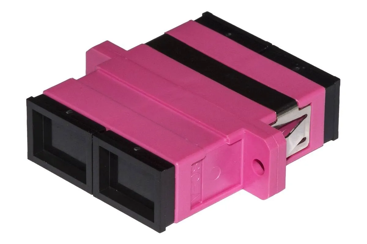 Adattatore Fibra Ottica Sc/Sc Multimode Duplex Om4