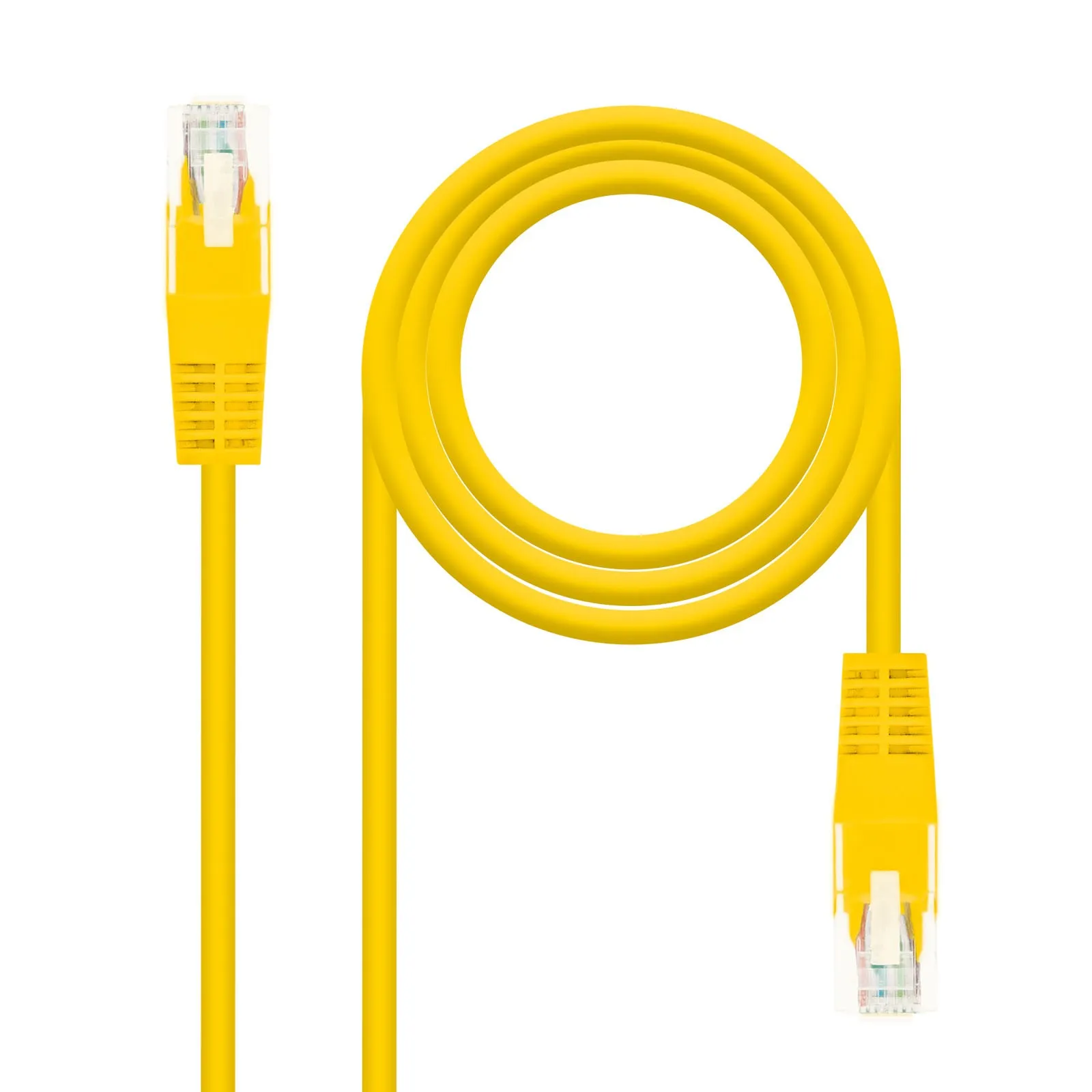 Nanocable 10.20.0400-Y cavo di rete Giallo 05 m Cat6e U/UTP (UTP)