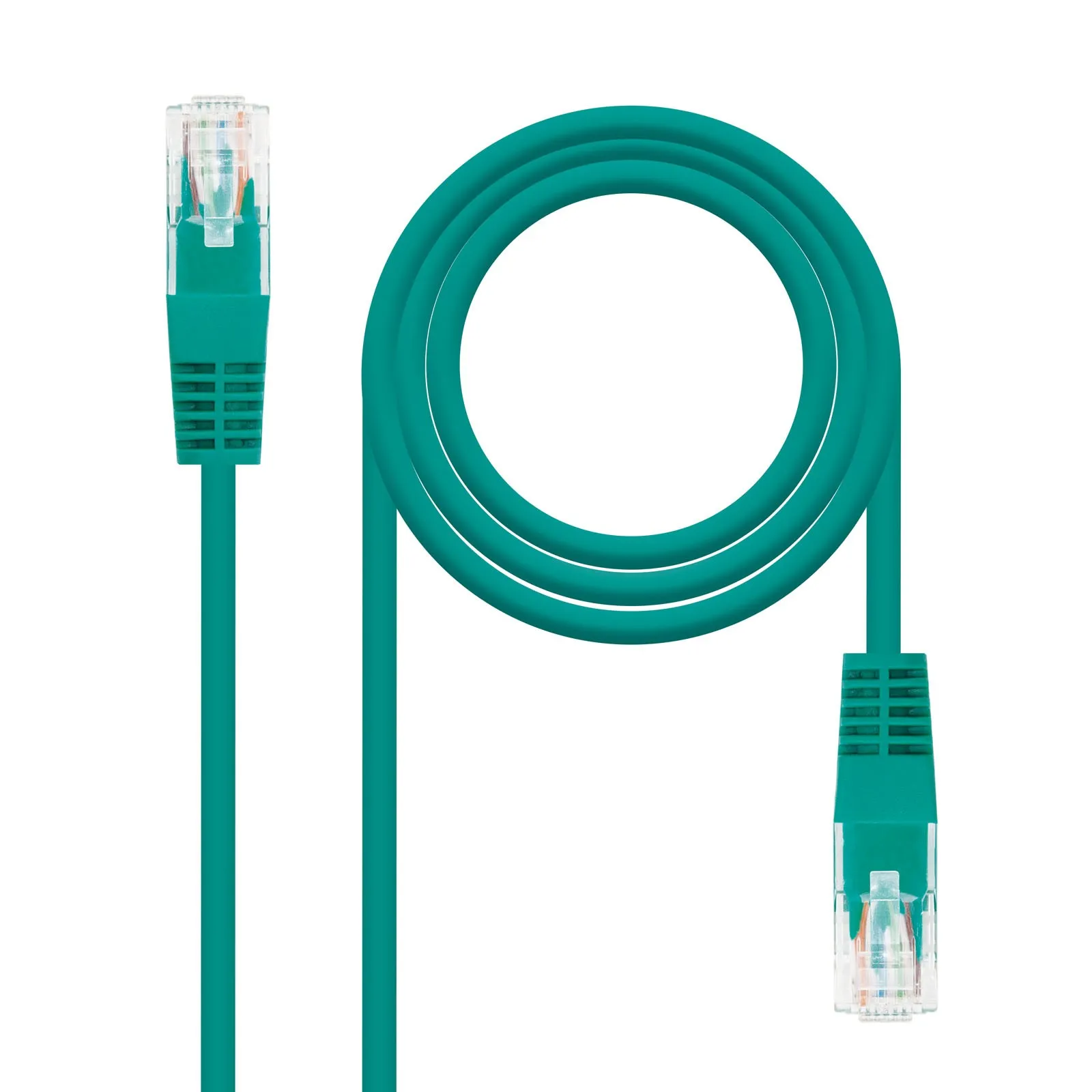 Nanocable 10.20.0400-GR cavo di rete Verde 05 m Cat6e U/UTP (UTP)