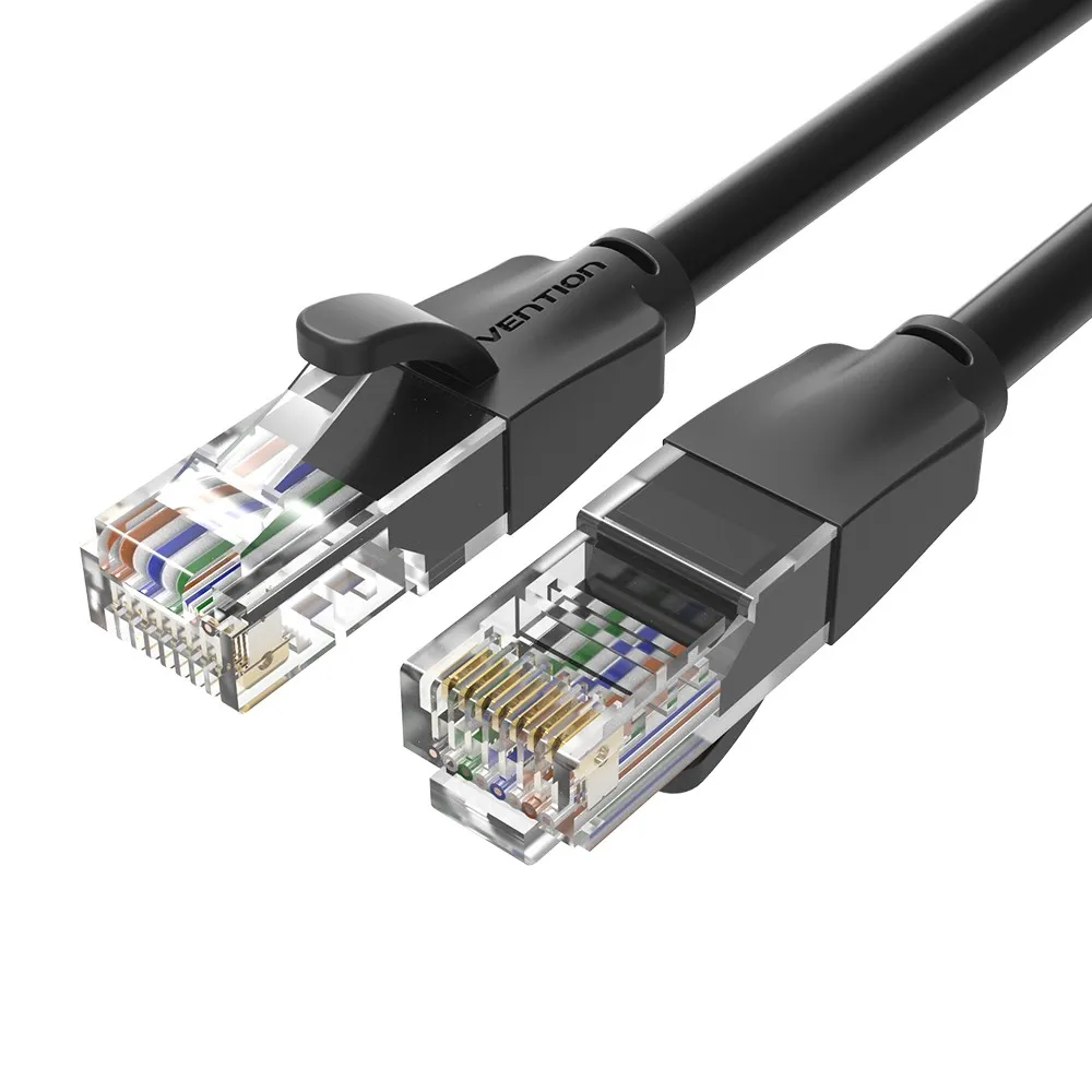 Vention IBEBH cavo di rete Nero 2 m Cat6 U/UTP (UTP)