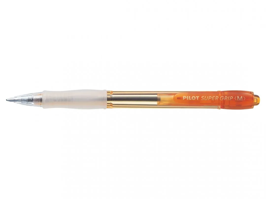 Pilot Super Grip Neon Colour Arancione
