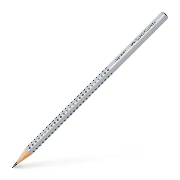 Matita in grafite Faber-Castell Grip 2001 HB - Zona di presa antiscivolo - Ecologica
