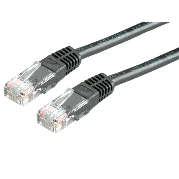 Value Cavo Utp Patchcord Cat.6/Class E Black 1M