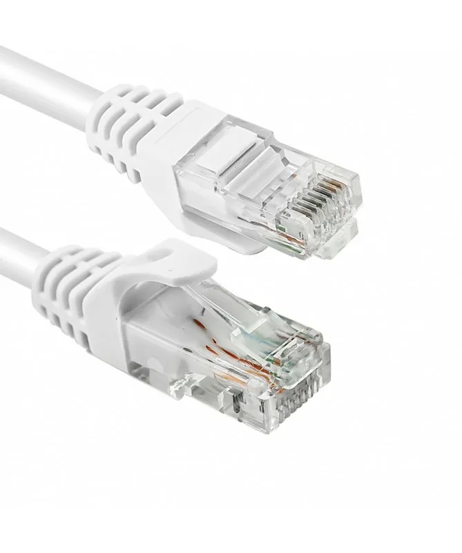 Vultech Cavo Ethernet Utp Cat.6 50Cm Bianco