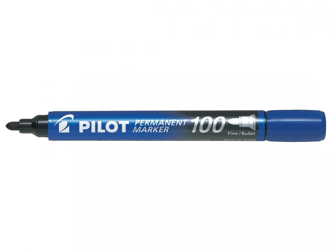 Pilot Permanent Marker 100 Blu