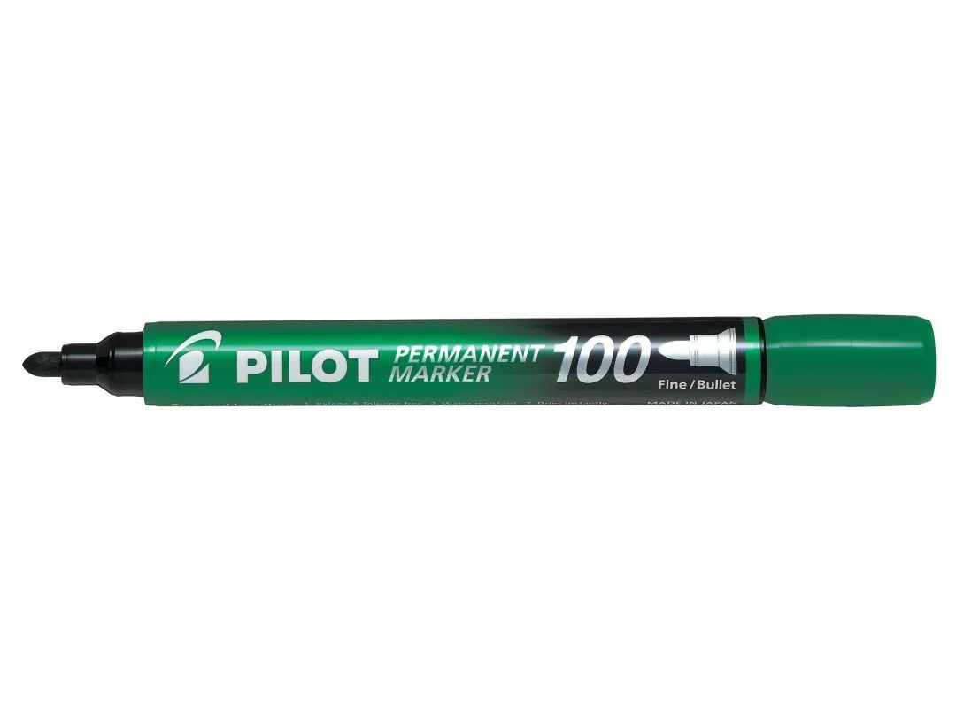 Pilot Permanent Marker 100 Verde