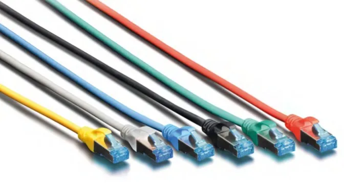 CAVO RETE SCHERMATO F/UTP CAT. 5E - MT. 025 - COLORE BLU