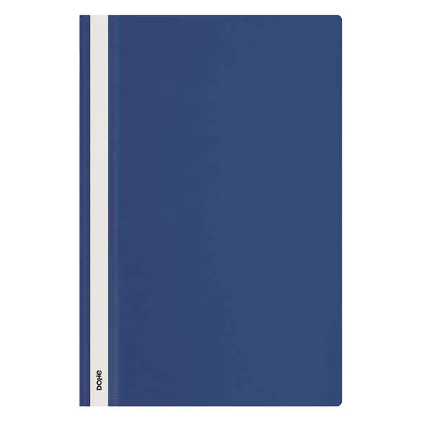 Dossier Dohe con chiusura - Formato Folio - Copertina trasparente e retro opaco - Realizzato in polipropilene