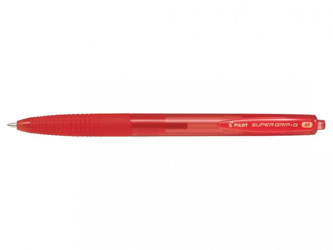 Pilot Super Grip G Retractable Rosso
