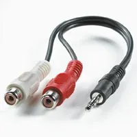 Value Cavo Stereo Jack 3.5Mm (M) - Cinch (2X M) 0.2M